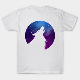 Wolf Universe Purple T-Shirt